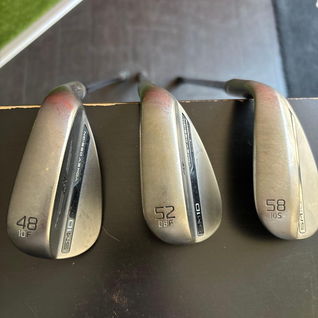 VOＫEY SM10ニッケル 48度52度58度ＫB Sツアー ３本セット