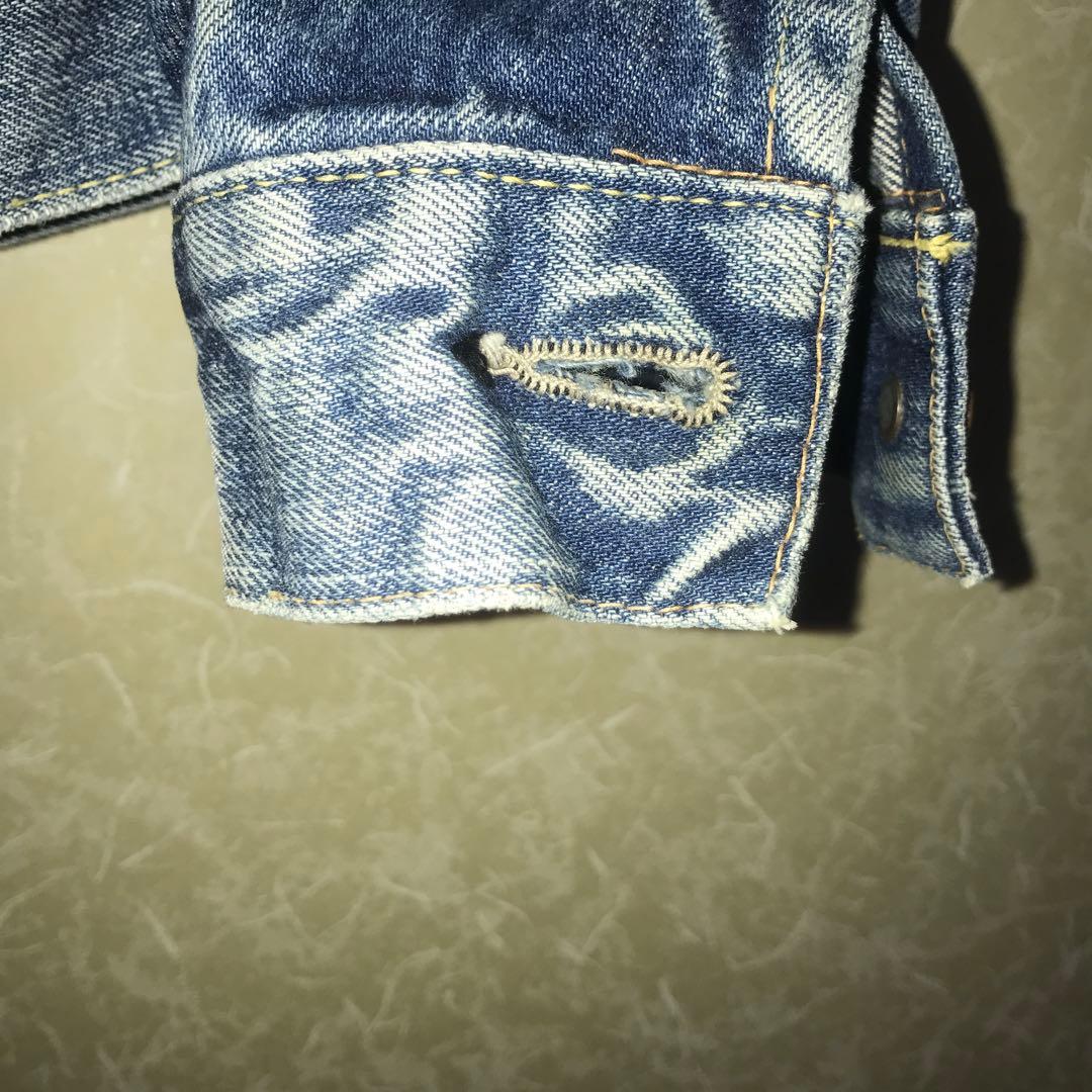 Sugar Cane & Co. Gジャン W40 デニムブルー　ロンスター