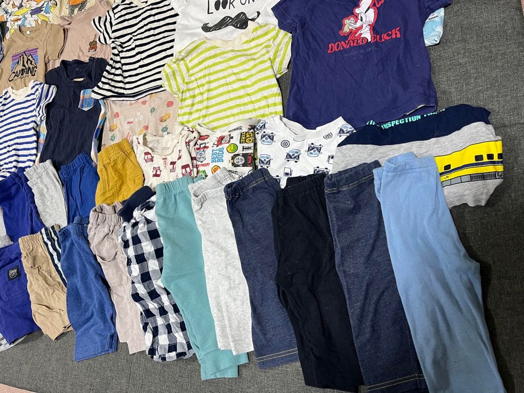 【109点＋おまけ12点】ベビー服まとめ売り 90サイズメイン　春夏秋冬
