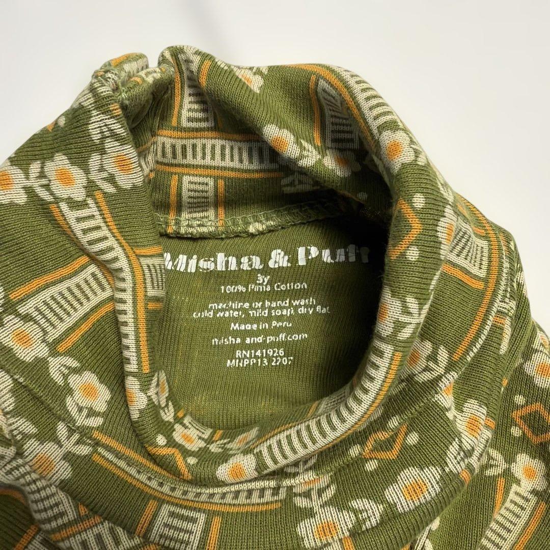 トップス Misha&Puff Turtleneck Basil Railroad 3y