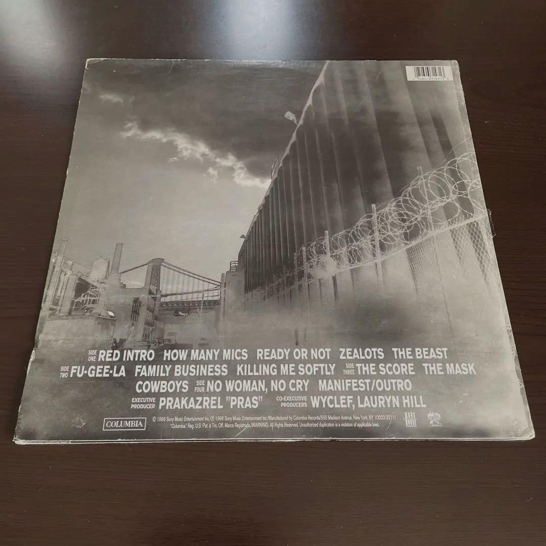 Fugees レコード USオリジナル盤 The Score 2枚組