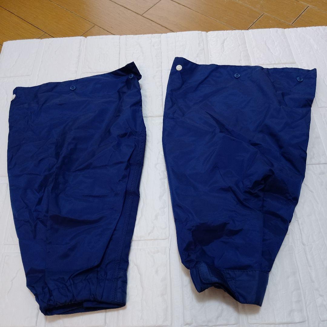超美品　高級GORE-TEX 　AXELメンズゴルフレインウェアネイビー LL