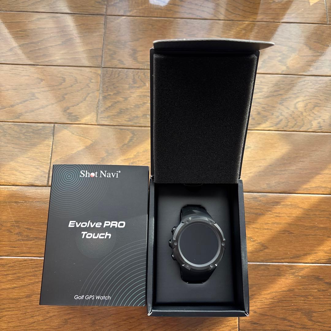 Shot Navi Evolve PRO Touchブラック　GPSウオッチ