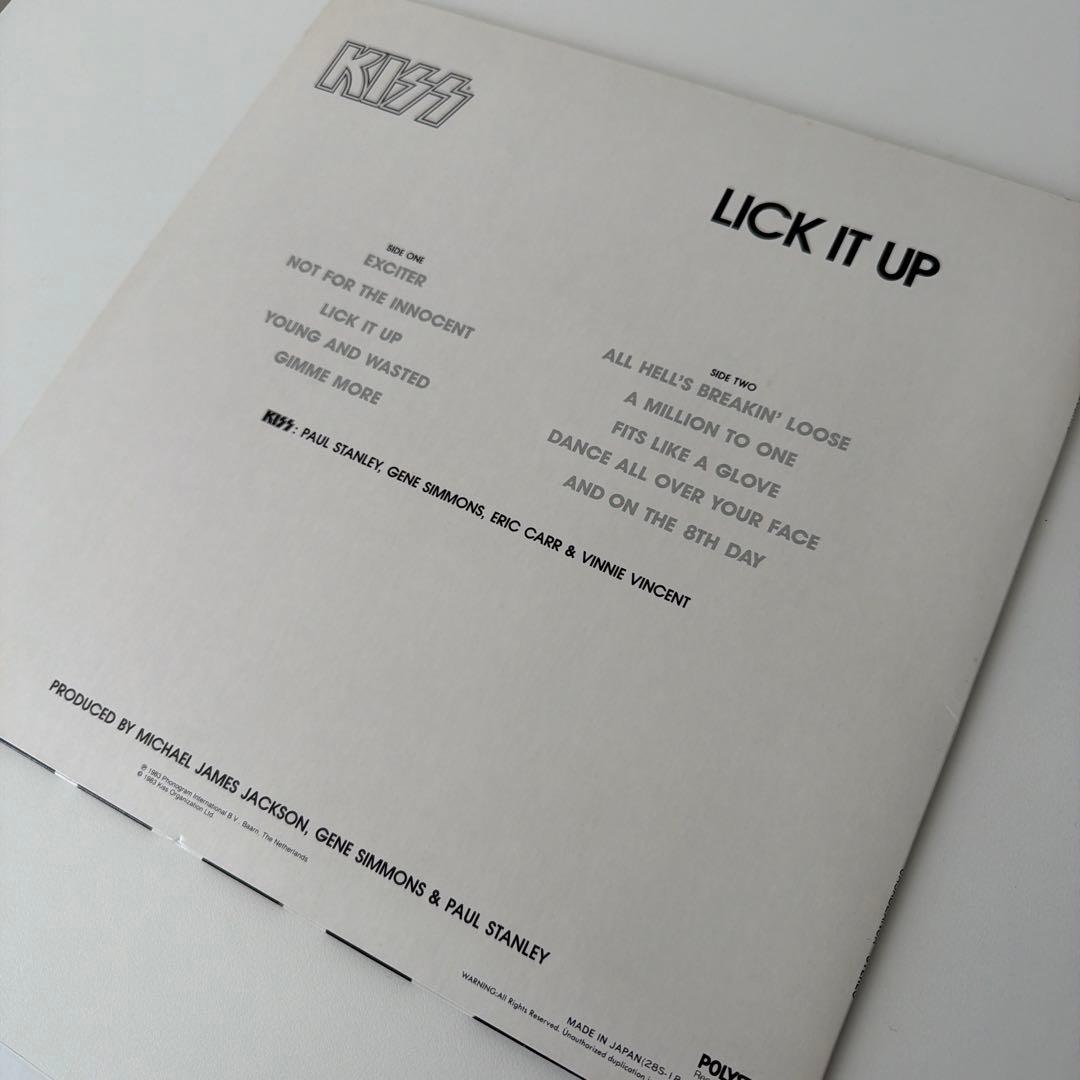 【即購入可】KISS/LICK IT UP 10thアニバーサリーエディション
