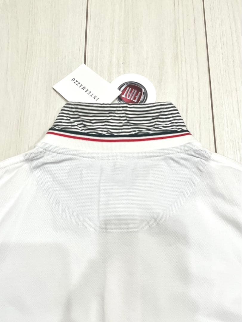☆新品☆ INTERMEZZO × FIAT メンズポロシャツ　LLサイズ