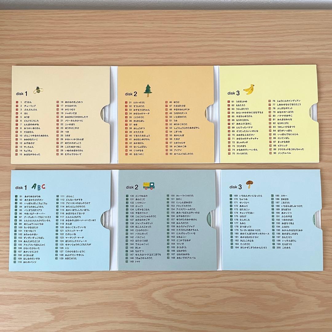 【美品】くもんのうた200えほん&CDセット