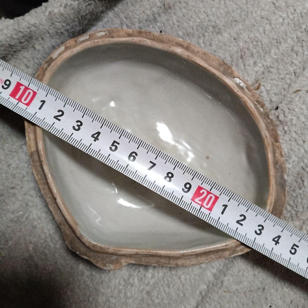 江戸時代末期　桃型小鉢.有田焼き　皿278g