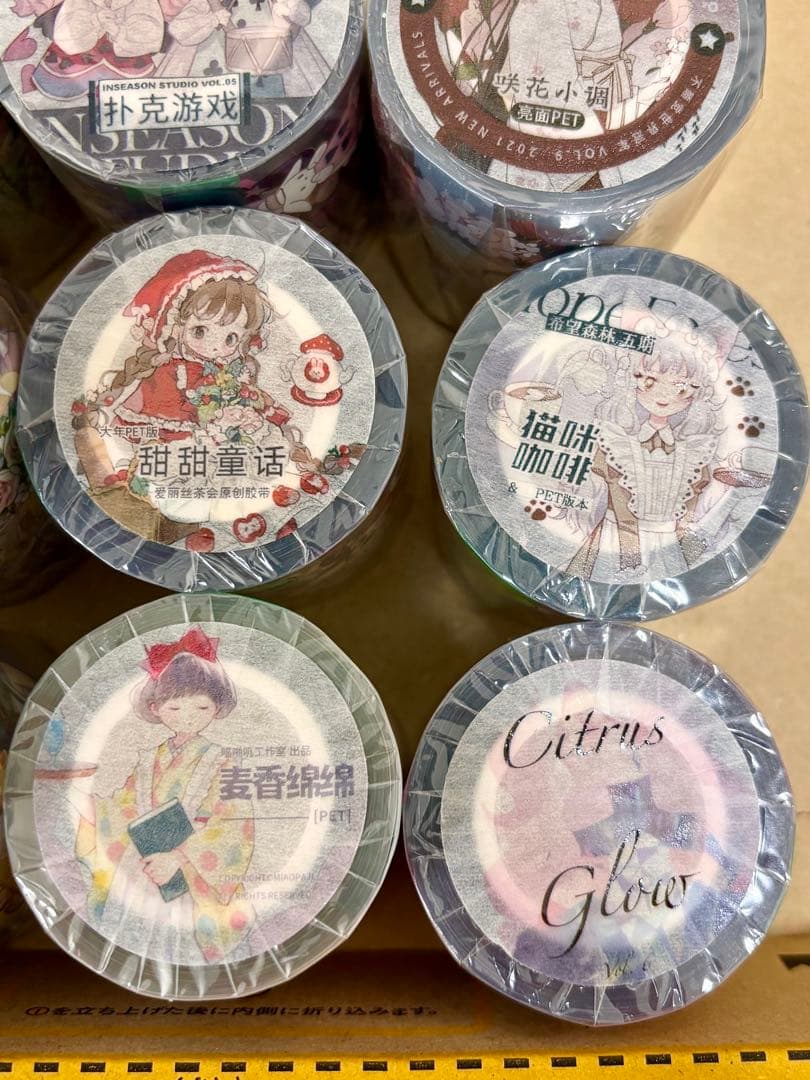 【8】✨️新品12本✨️ 海外マスキングテープ まとめ売り 人物 海外マステ