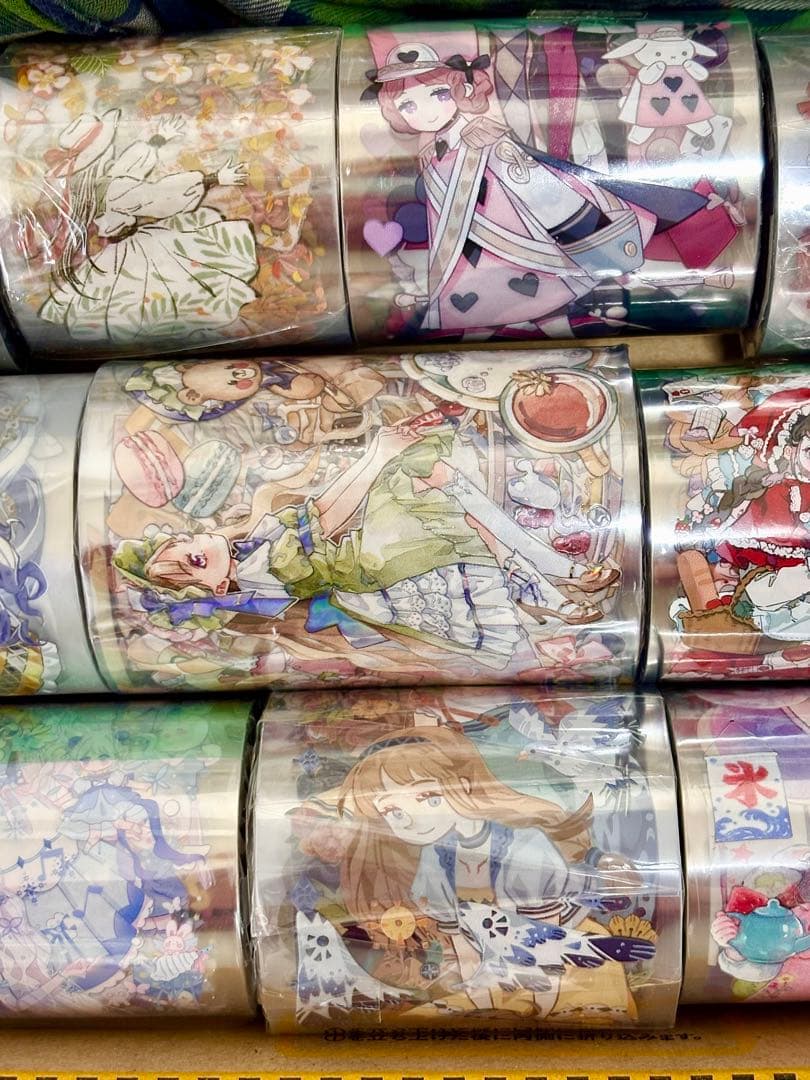 【8】✨️新品12本✨️ 海外マスキングテープ まとめ売り 人物 海外マステ