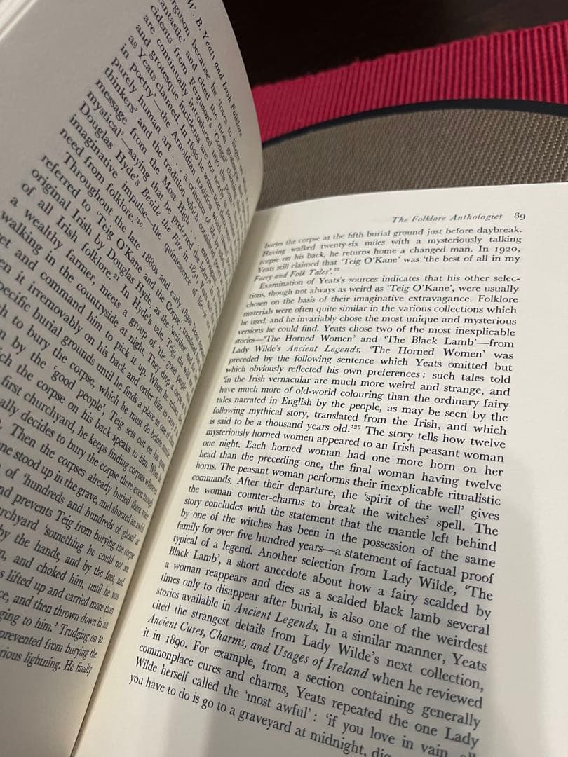 希少　W.B. YEATS and Irish Folklore