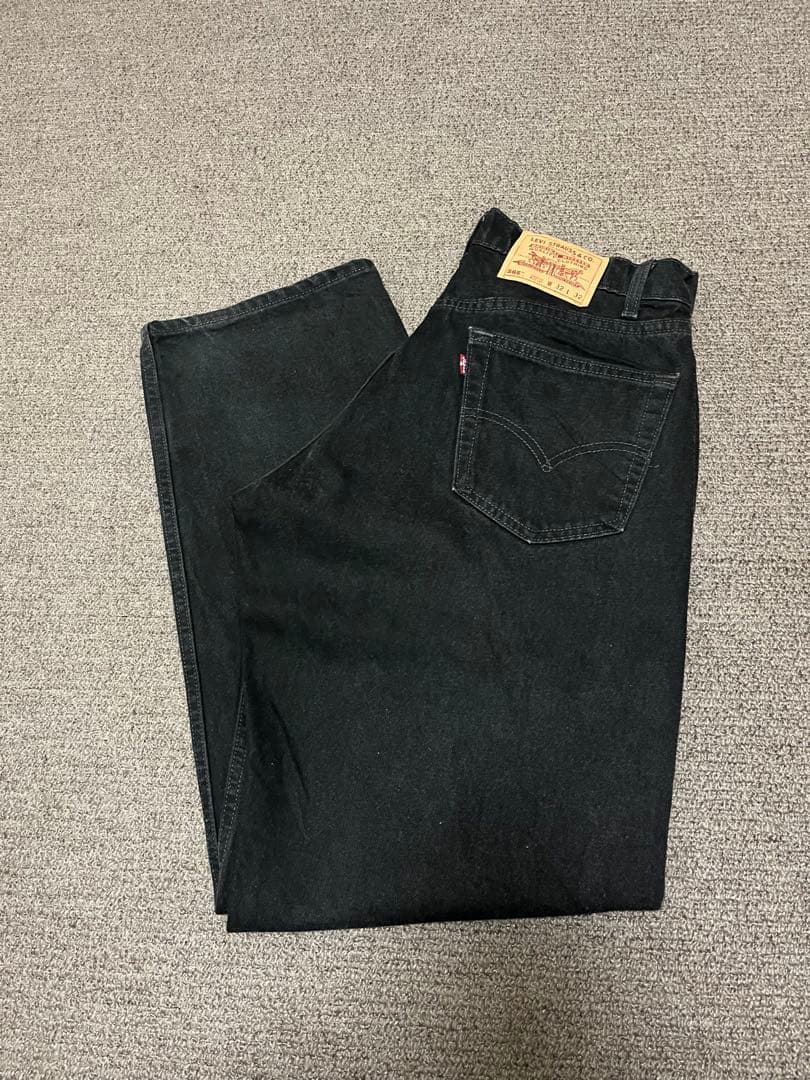 レア　90s Levi’s 565 ブラック　USA製　32x32