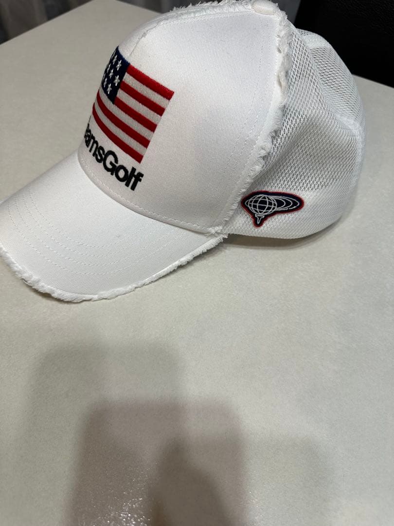 ヨシノリコタケ　BeamsGolf アメリカ国旗キャップ