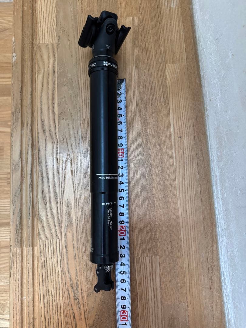 X FUSION MANIC ドロッパーシートポスト 34.9 150mm