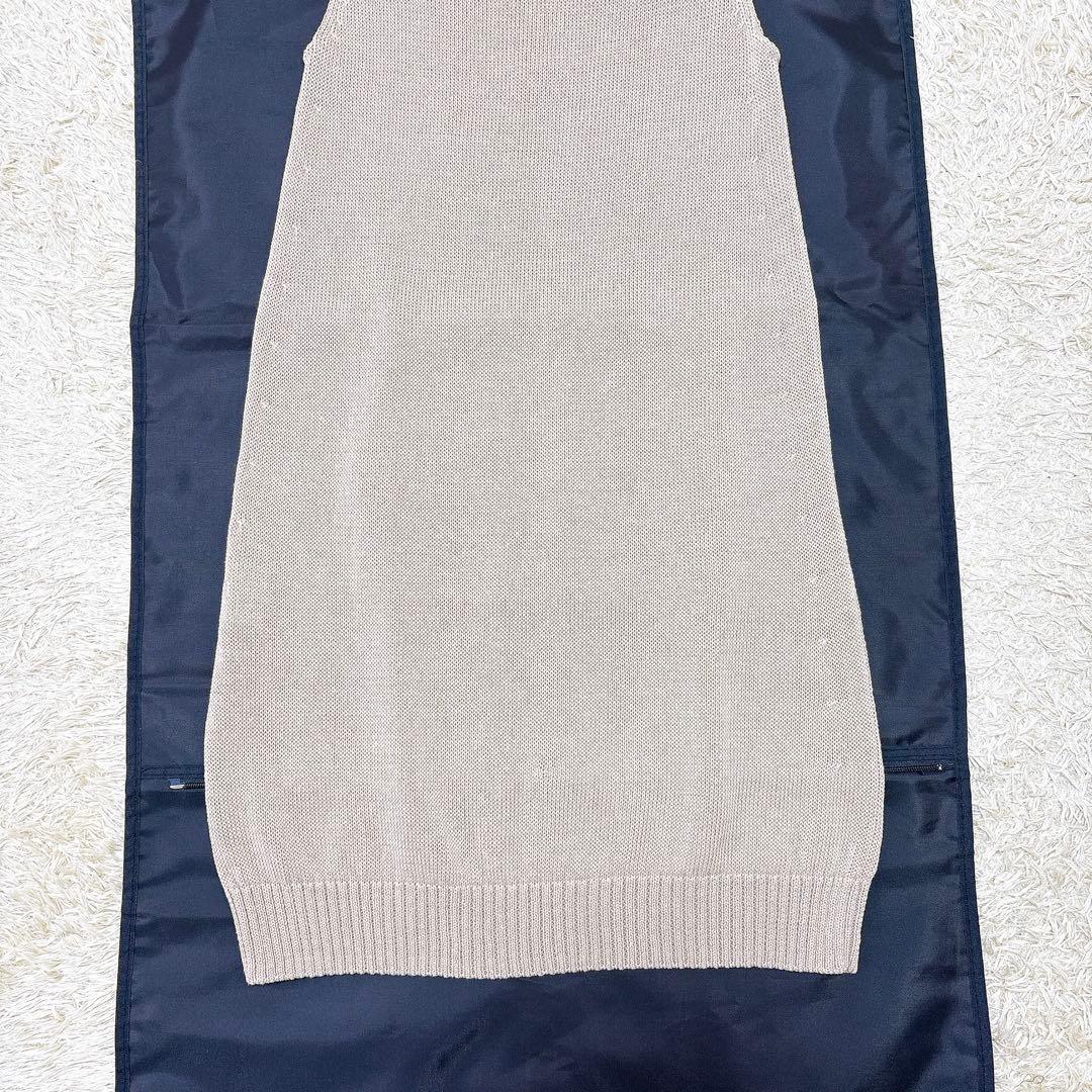良品✨フォクシー Hoodie ニットワンピース 38 ベージュ系