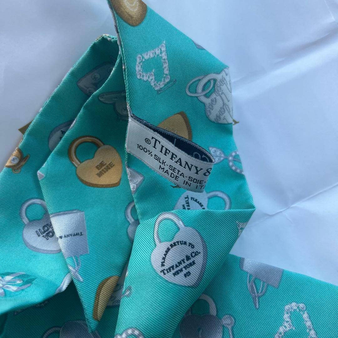 メロンTiffany & Co. スカーフ　値下げコメントください