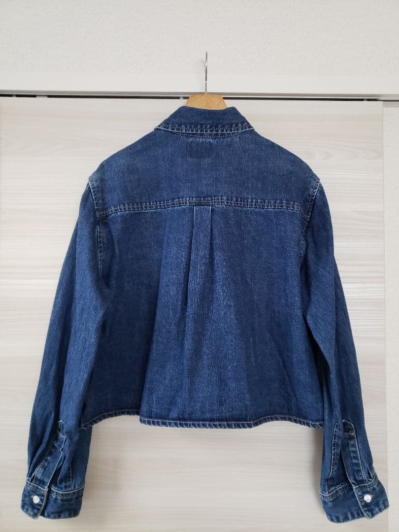 Spick&Span　ショートデニムシャツ