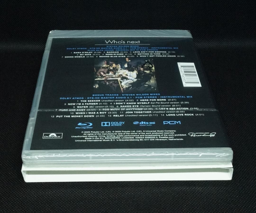【未開封Blu-ray Audio】ザ・フー「フーズ・ネクストハイレゾATMOS