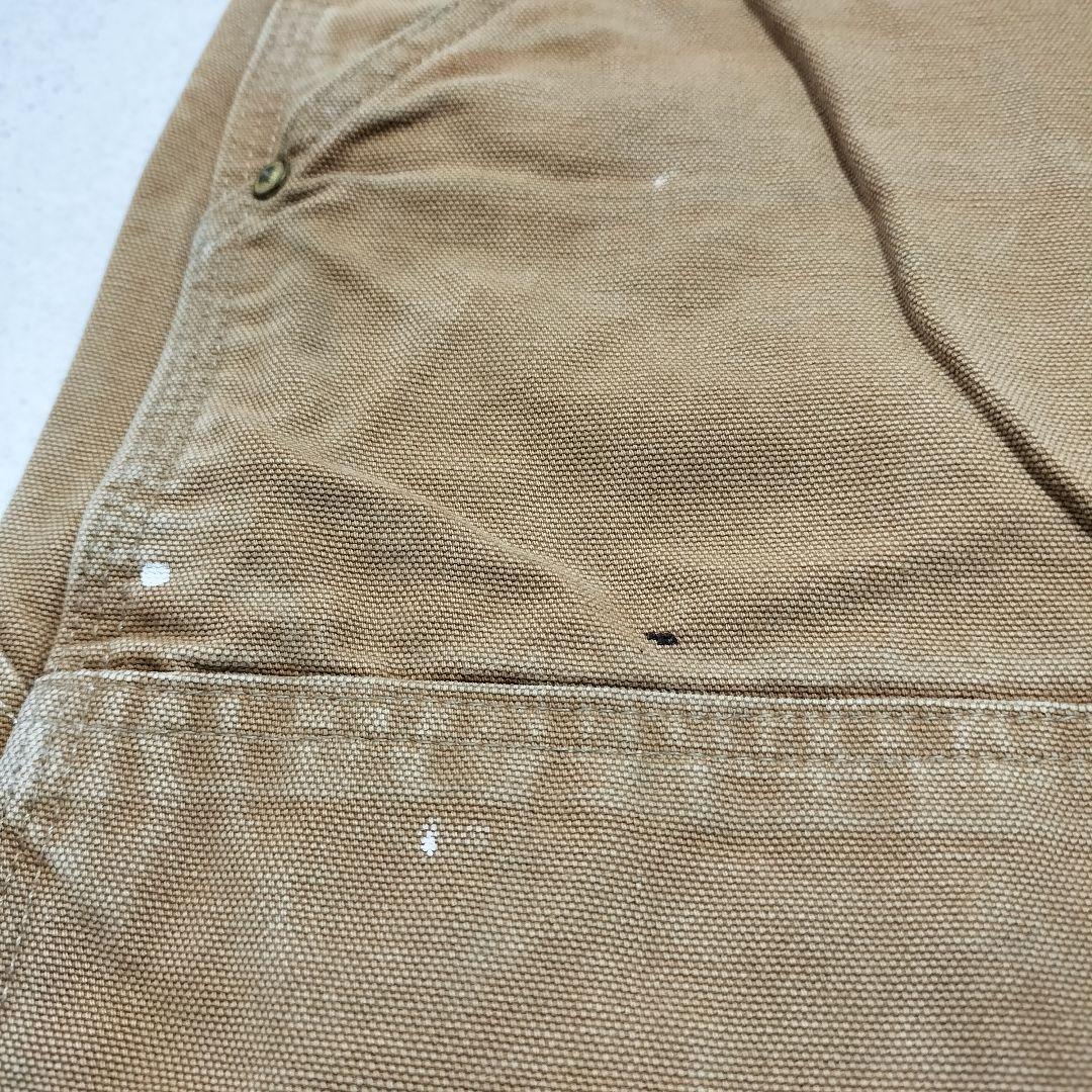 【米国製】 Carhartt ペインターパンツ ダブルニー　ダック地　36x30