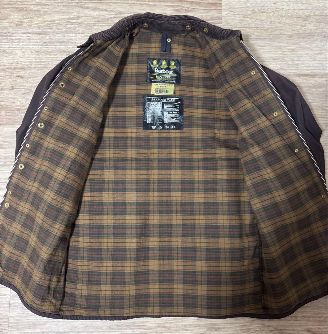 Barbour Beaufort Jacket C38/97CM ブラウン
