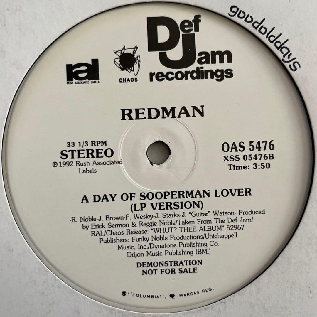 洋楽 Redman - A Day Of Sooperman Lover