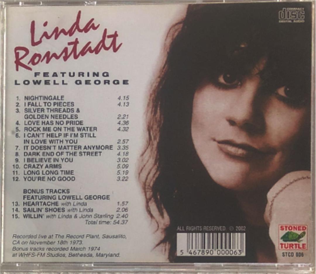 洋楽 Linda Ronstadt featuring Lowell e