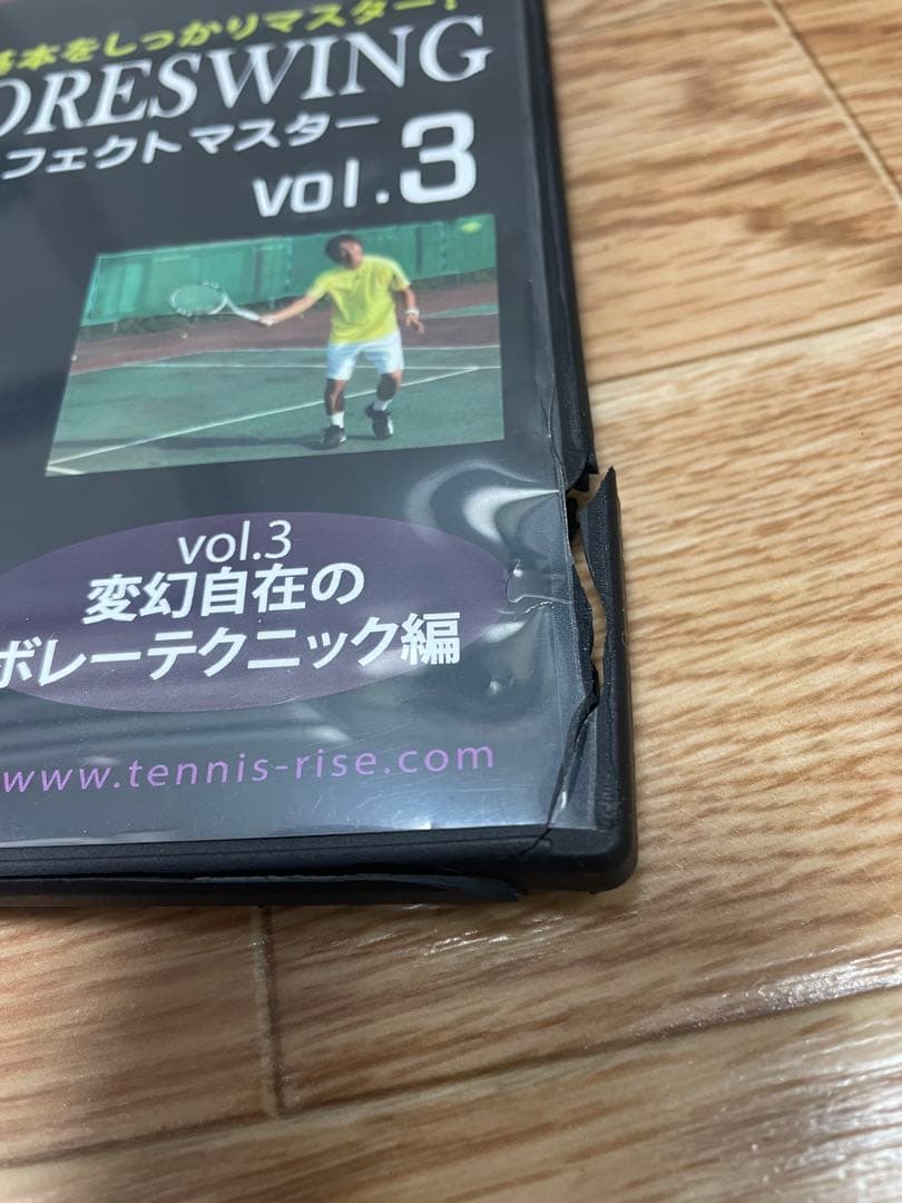 テニスDVD コアスイングパーフェクトマスター8巻セット　河合幸治
