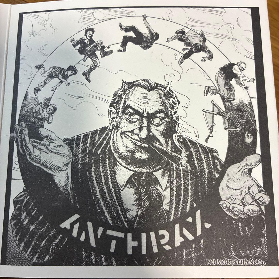 洋楽 Anthrax - one last drop UK PUNK CRASS