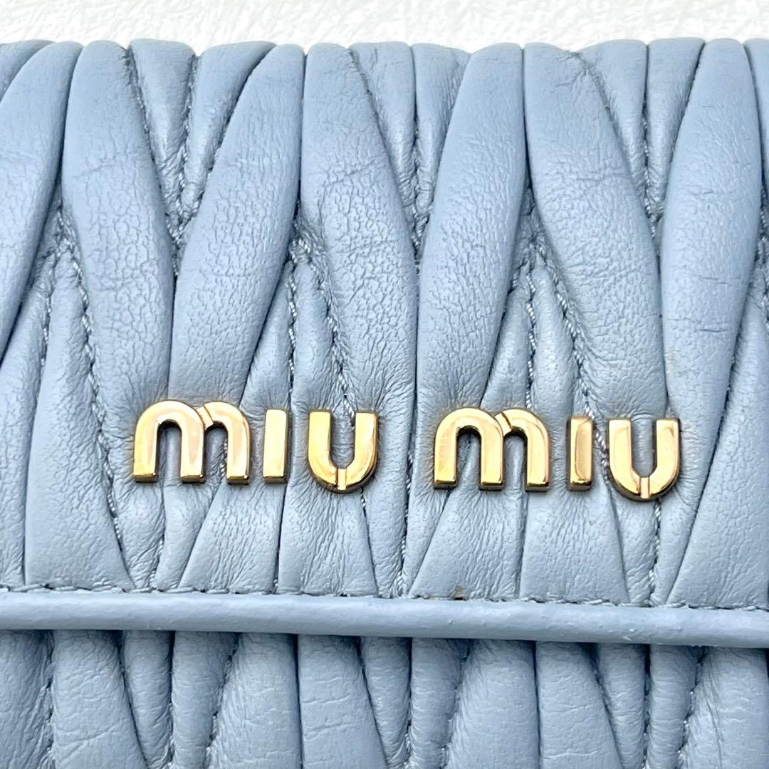 miu miu ミュウミュウ マテラッセ キーケース 6連　0221-②