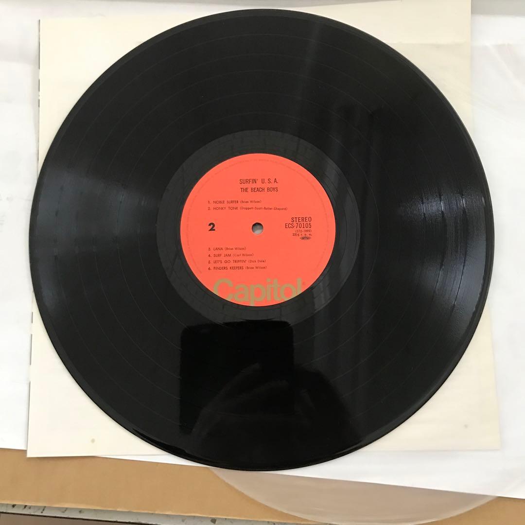 THE BEACH BOYS SURFIN' U.S.A. レコード