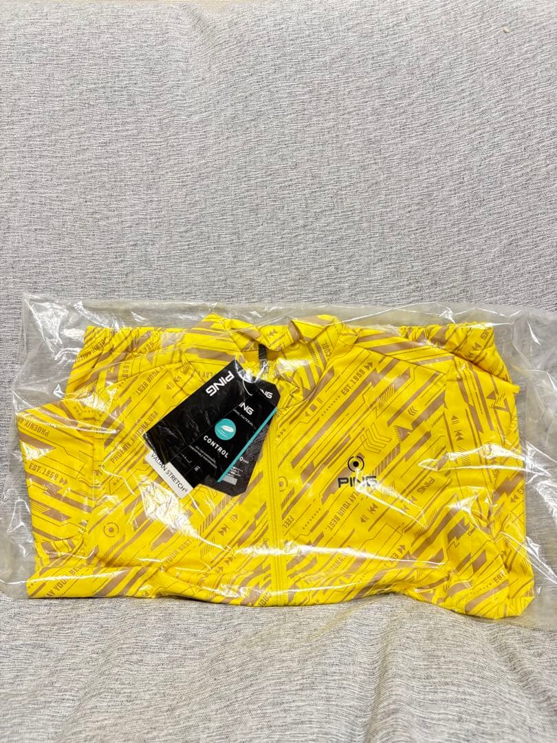 LL ☆新品☆ PING 撥水 フルジップブルゾン ゴルフ　レディース　イエロー
