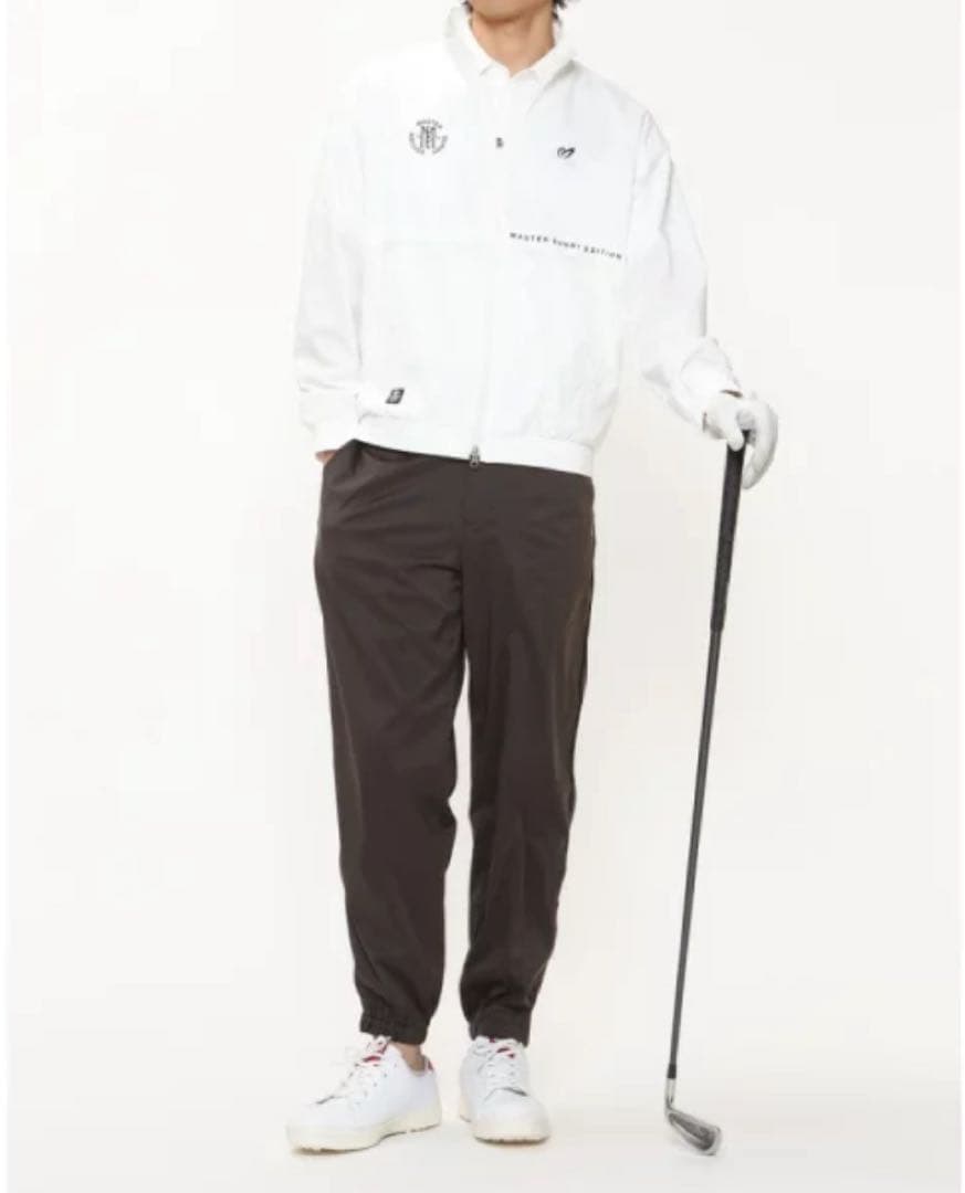 新品　マスターバニーエディション　ナイロンパンツ　ストレッチ　ジョガー　グレー