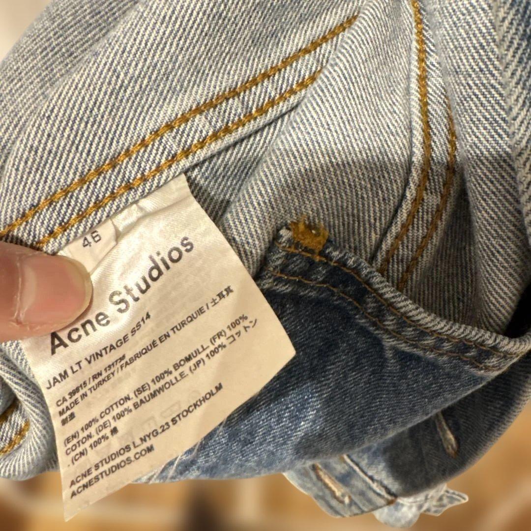 値下げ！Acne Studiosデニムジャケット　サイズ46