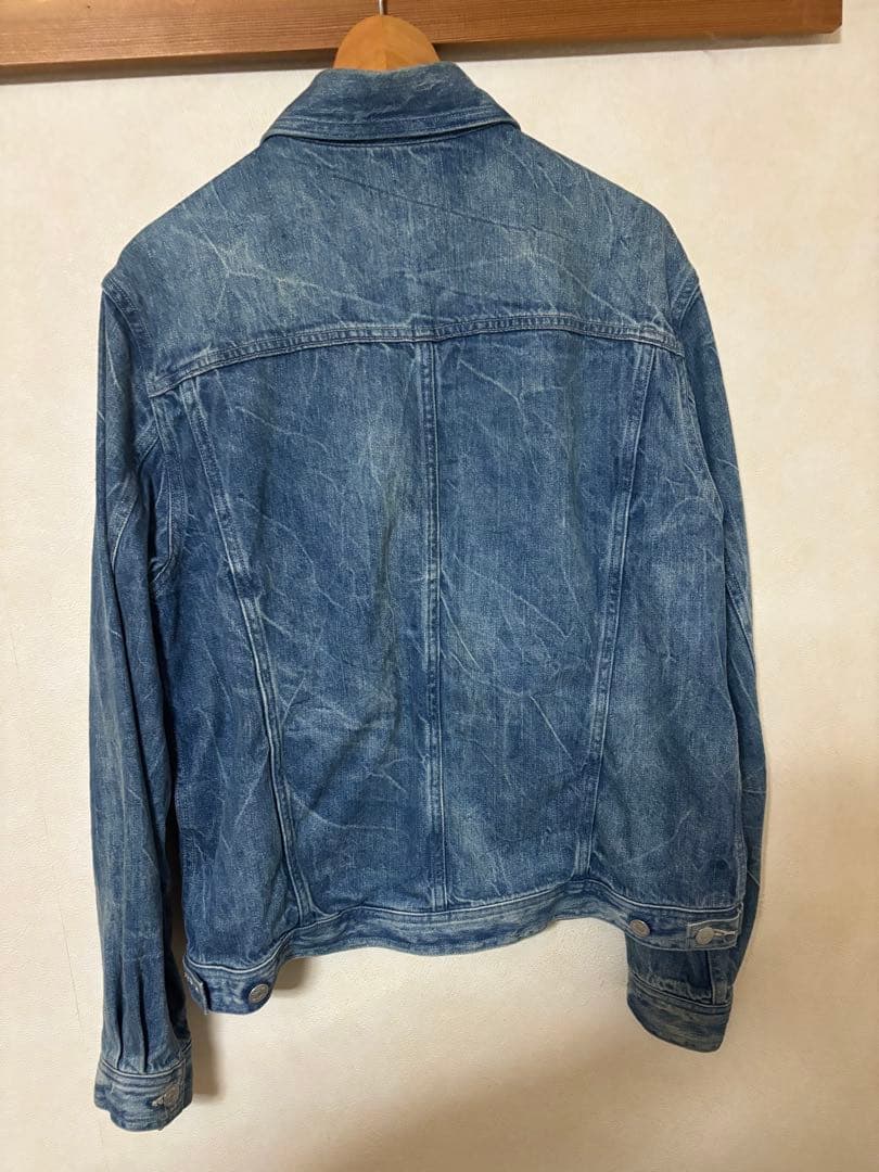 ジャケット・アウター selvedge faded light denim jacket