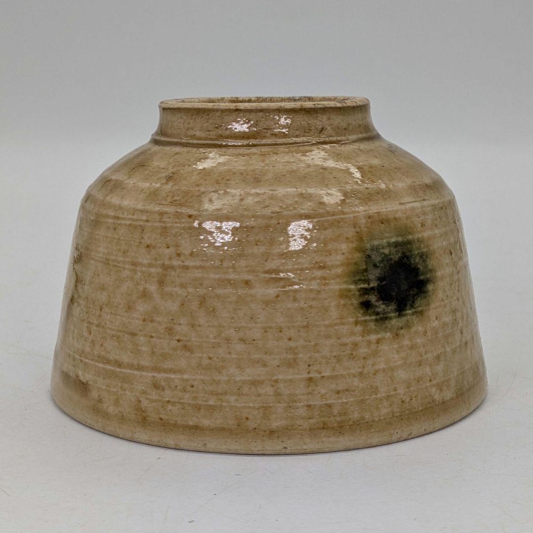 加藤唐三郎 黄瀬戸松絵茶盌 用心箱合布 瀬戸焼 抹茶碗 抹茶茶碗 茶道具 茶器