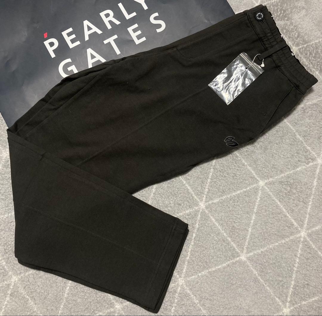 新品 パーリーゲイツ マスターバニー レーヨン裏毛ストレッチパンツ(6) LL
