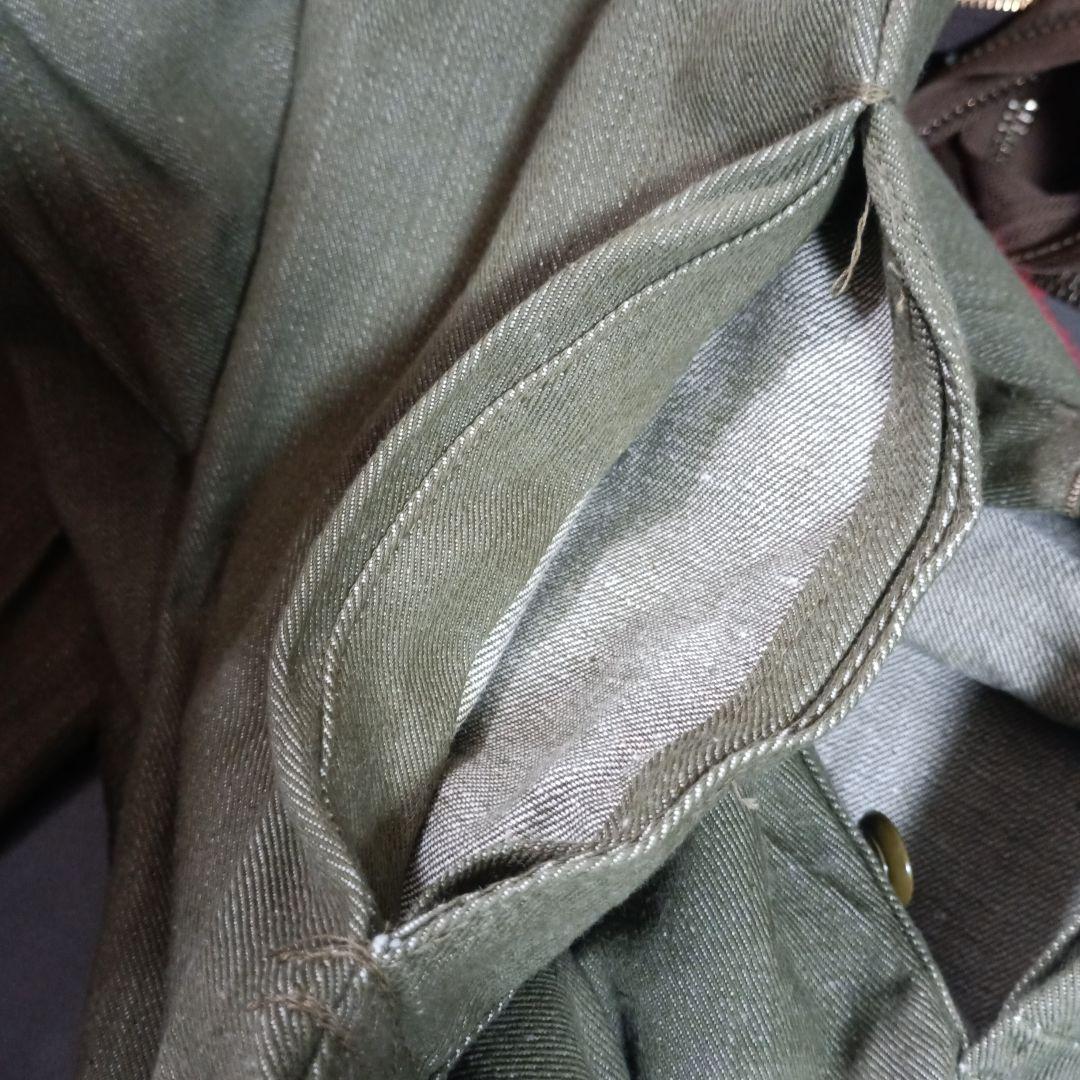 WW2戦後イギリス軍グリーンデニムパンツ