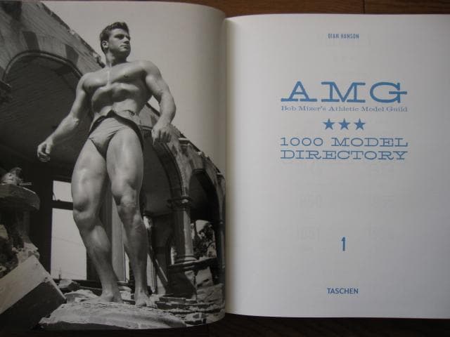 洋書 AMG Bob Mizer's Athletic Model Guild