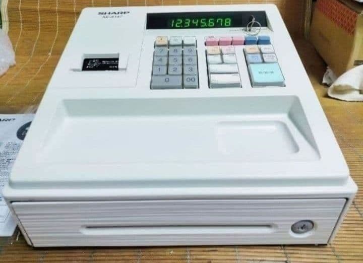 シャープレジスター　XE-A147　PC連携売上管理フル設定無料　111662