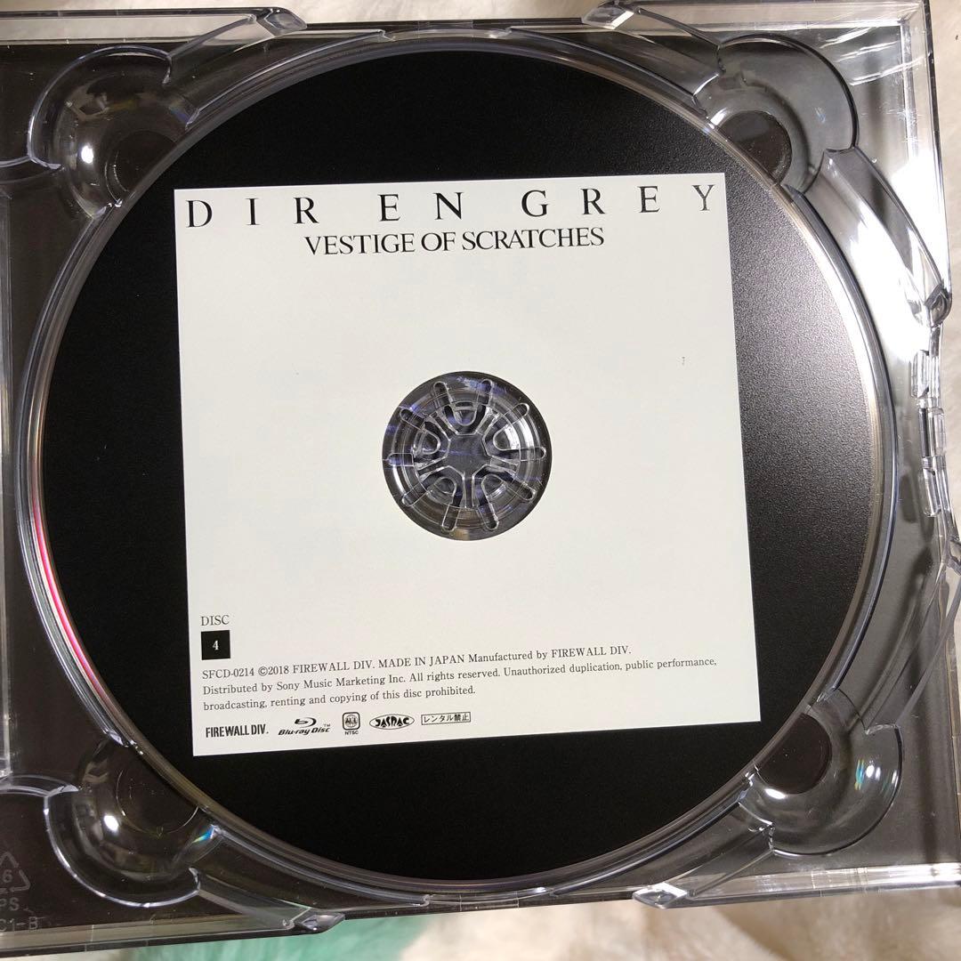 DIR EN GREY VESTIGE OF SCRATCHES 初回生産限定盤