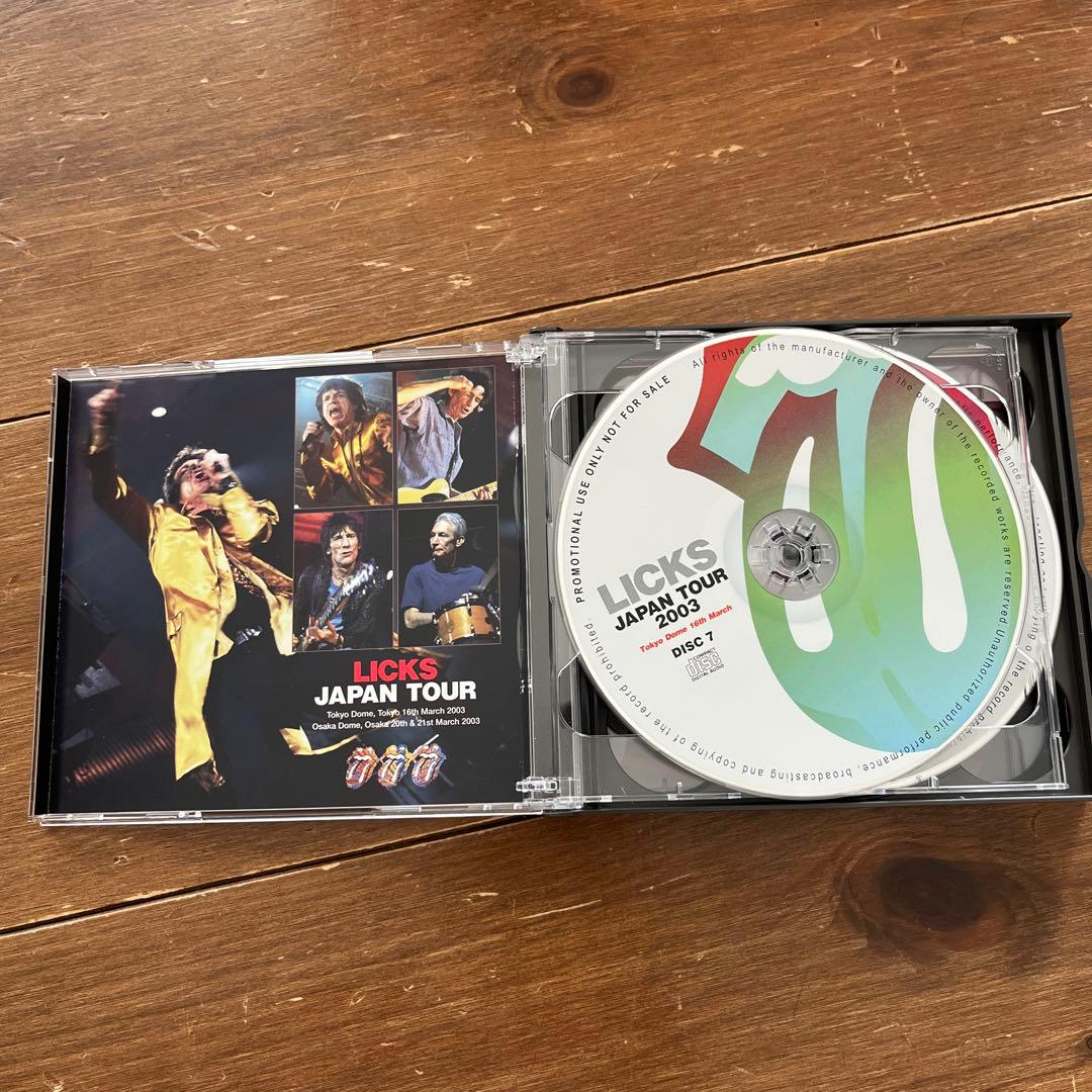 洋楽 ROLLING STONES LICKS JAPAN TOUR 200