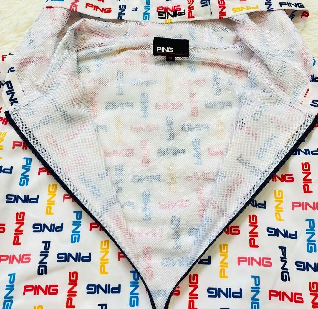 【新品】PING　長袖　フルジップブルゾン　L　レディース　ゴルフ　軽量