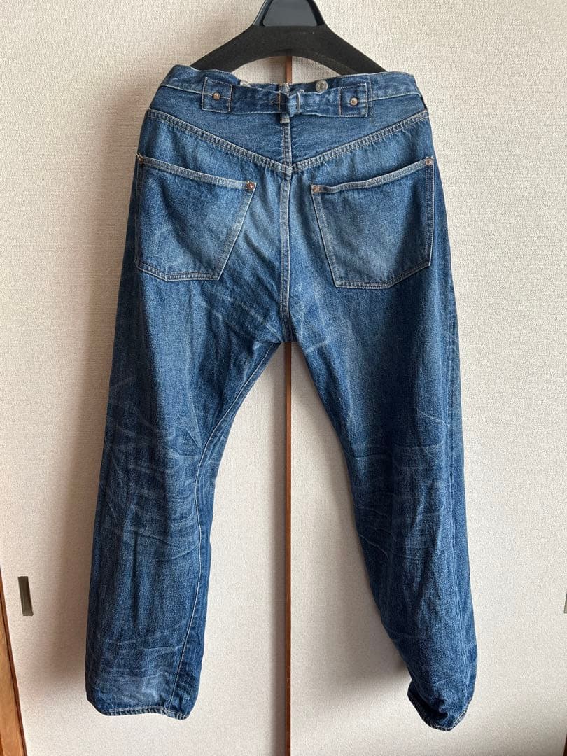 パンツ KAPTAIN SUNSHINE Straight Denim Pants