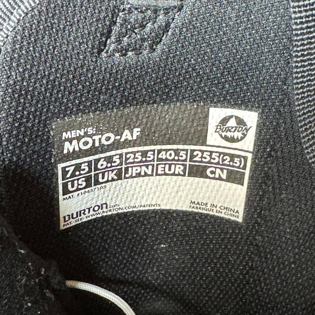 BURTON MOTO - AF 25.5㎝ グラトリ ブーツ