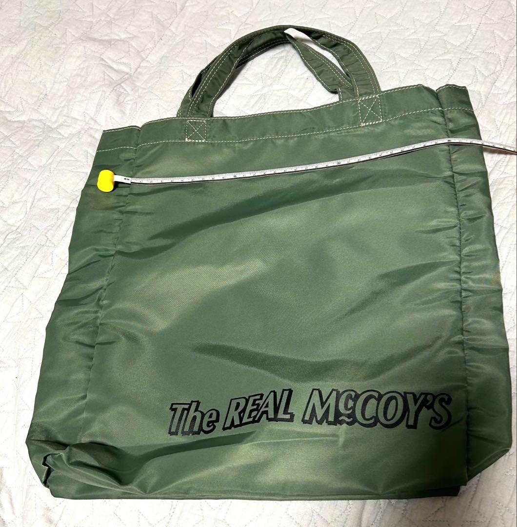 The REAL McCOY'S リアルマッコイズ トートバッグ　カーキ　レア