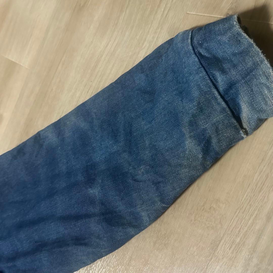 80sラングラー Wrangler 裏ボア 襟コーズ デニムジャケット44