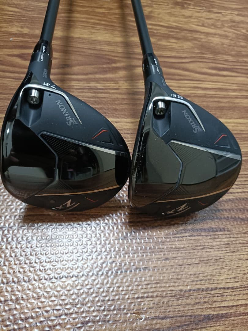 極美品 SRIXON ZXi 5番&7番フェアウェイウッド2本セット R&SR
