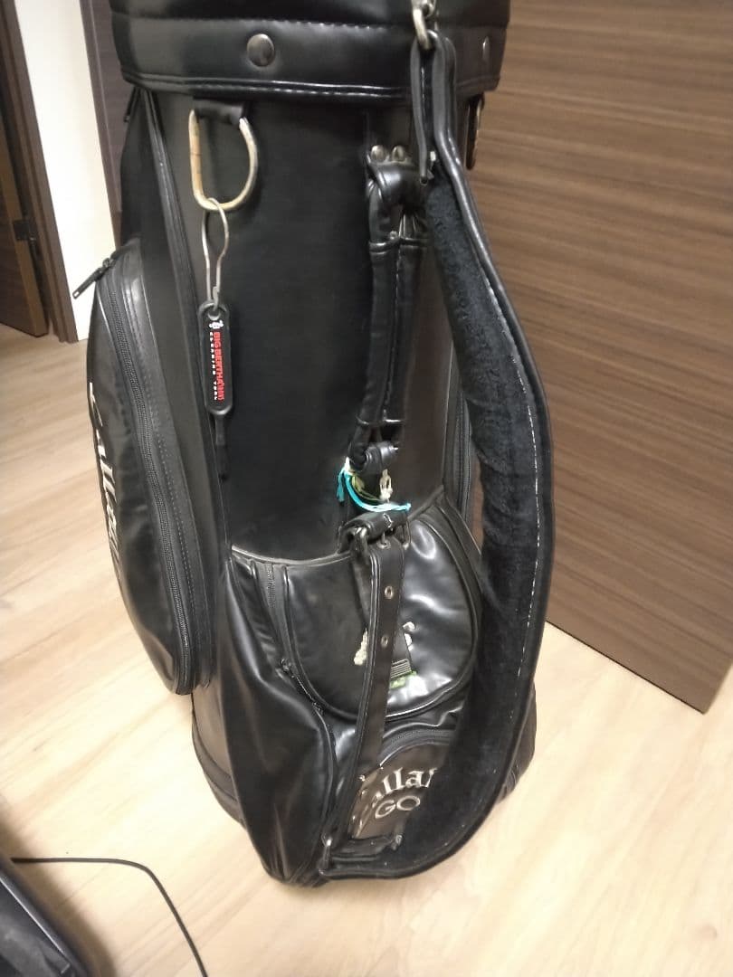 Callawaygolf BIG BERTHA レザーキャディバッグ レア 美品