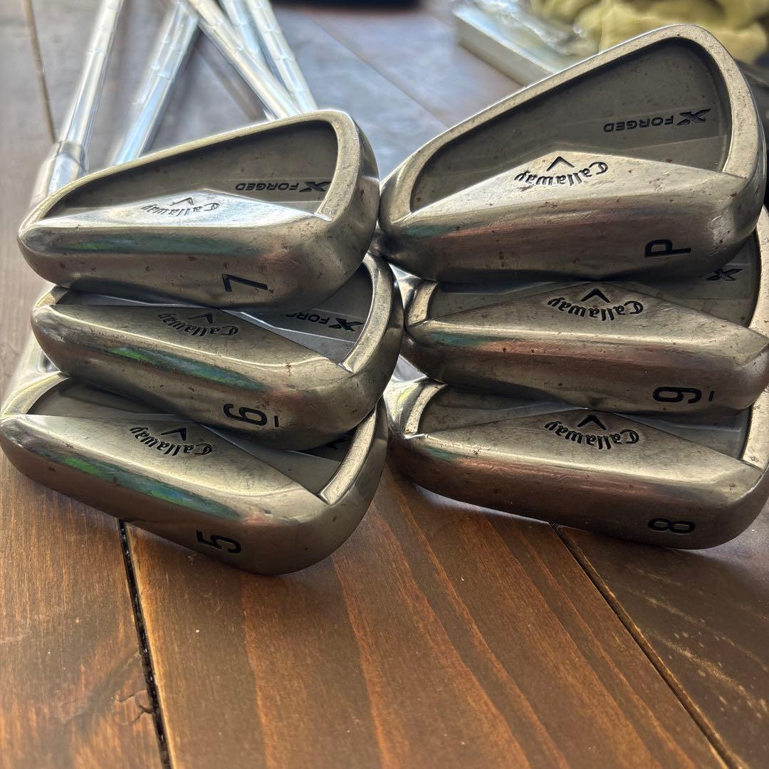 Callaway X Forged 限定ノーメッキバージョン　アイアンセット