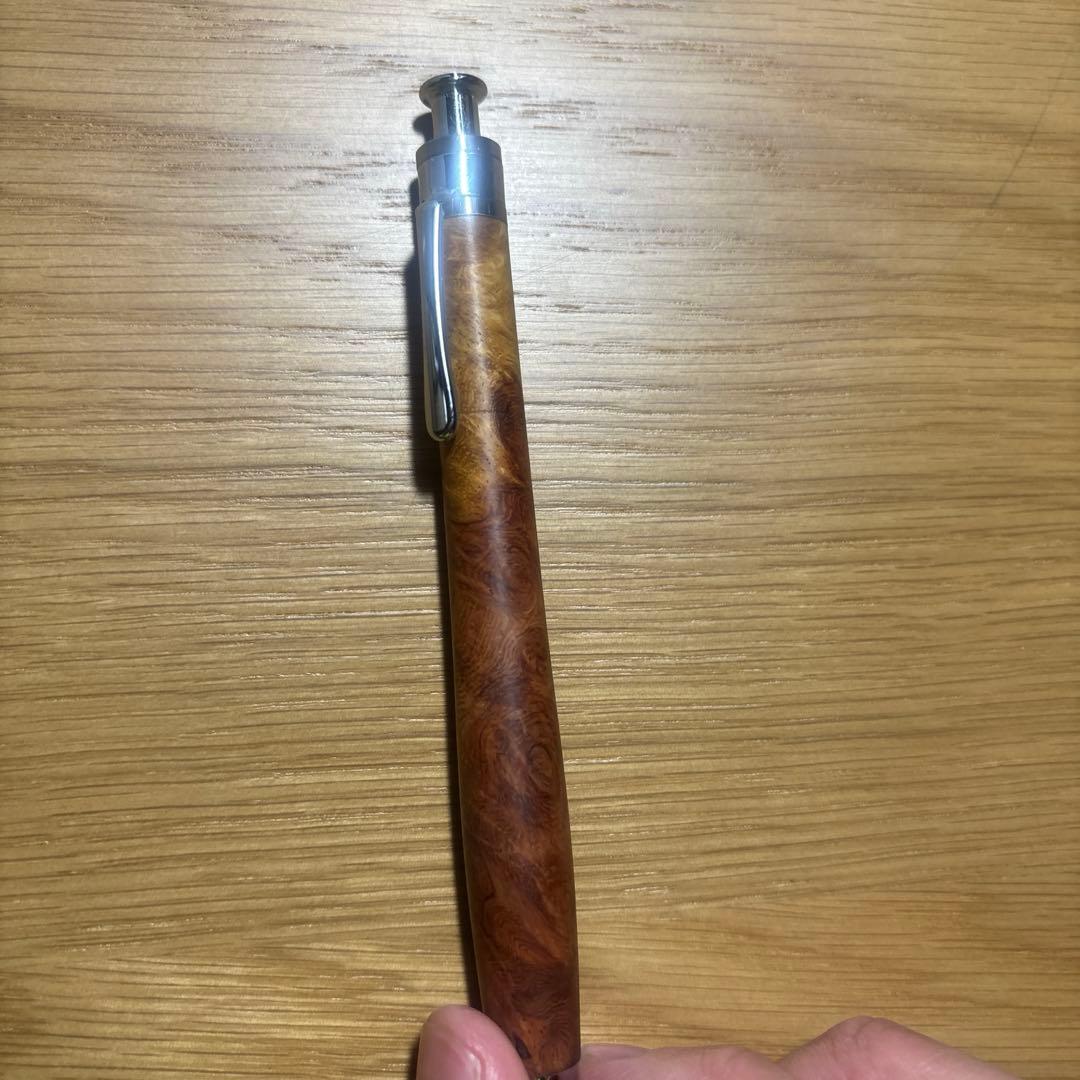 工房楔 花梨紅白 (こぶ杢) シャープペンシル