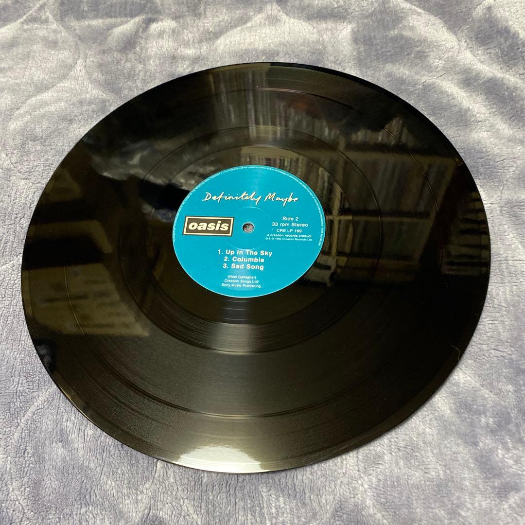 oasis definitely maybe レコード　CRELP169 新品